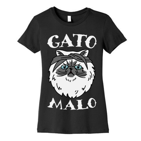 Gato Malo Womens T-Shirt