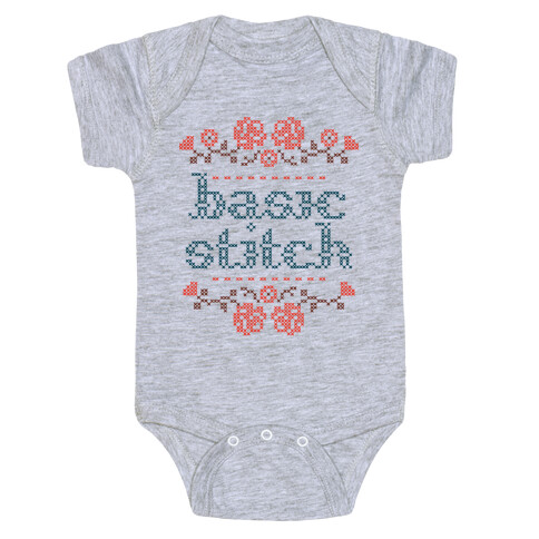 Basic Stitch Baby One-Piece