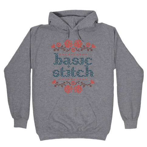 Basic Stitch Hooded Sweatshirt