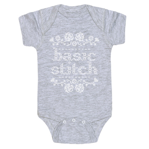 Basic Stitch Baby One-Piece