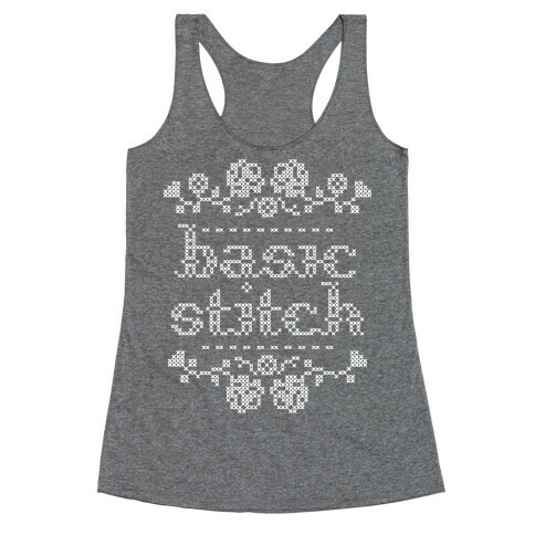 Basic Stitch Racerback Tank Top