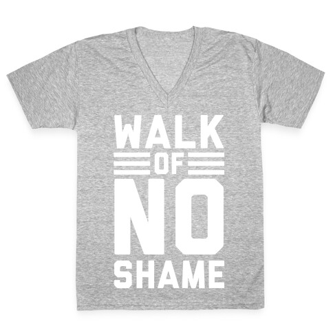 Walk Of No Shame V-Neck Tee Shirt