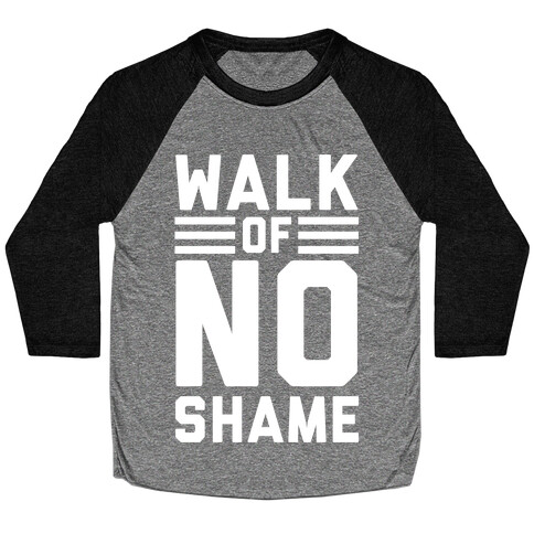 Walk Of No Shame Baseball Tee