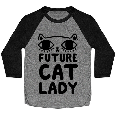 Future Cat Lady Baseball Tee