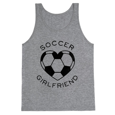 Soccer Girlfriend (Baseball Tee) Tank Top