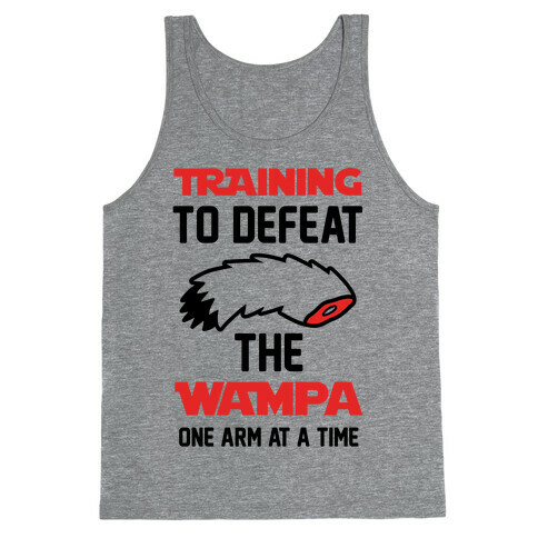 Training To Defeat The Wampa - One Arm at a Time Tank Top