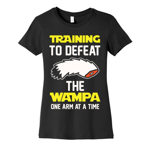 Training To Defeat The Wampa - One Arm at a Time Womens T-Shirt