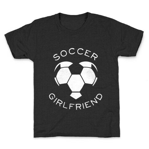 Soccer Girlfriend (Dark Tank) Kids T-Shirt