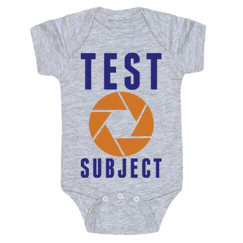 Test Subject Baby One-Piece