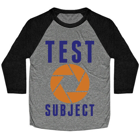 Test Subject Baseball Tee