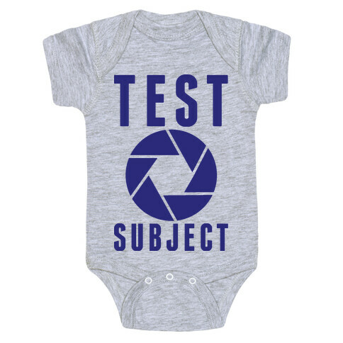 Test Subject Baby One-Piece