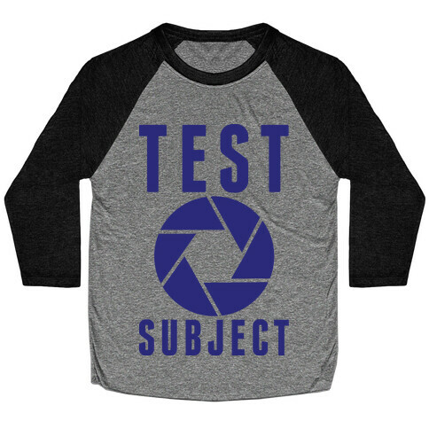 Test Subject Baseball Tee