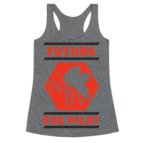 Future Eva Pilot Racerback Tank Top