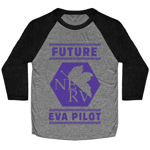 Future Eva Pilot Baseball Tee