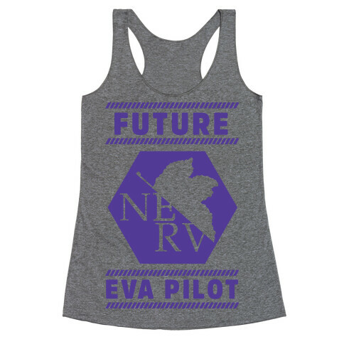 Future Eva Pilot Racerback Tank Top