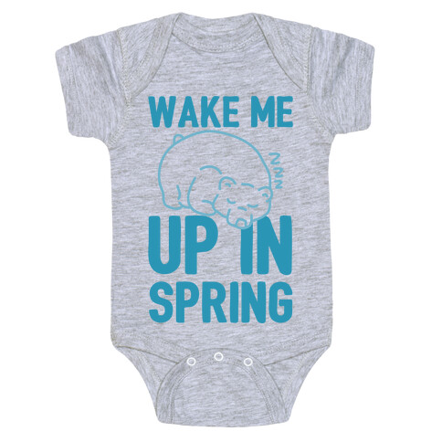 Wake Me Up In Spring Baby One-Piece