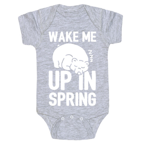 Wake Me Up In Spring Baby One-Piece