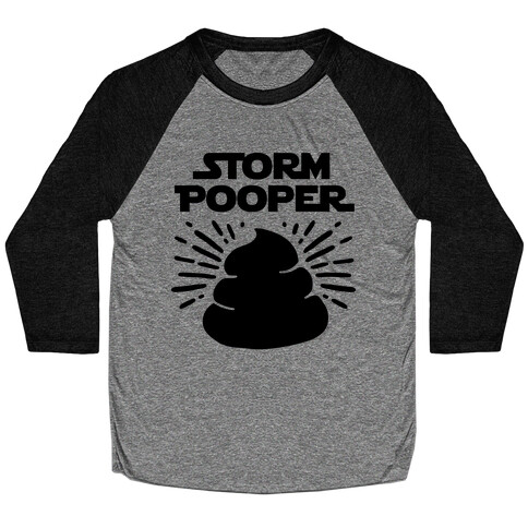 Stormpooper Baseball Tee