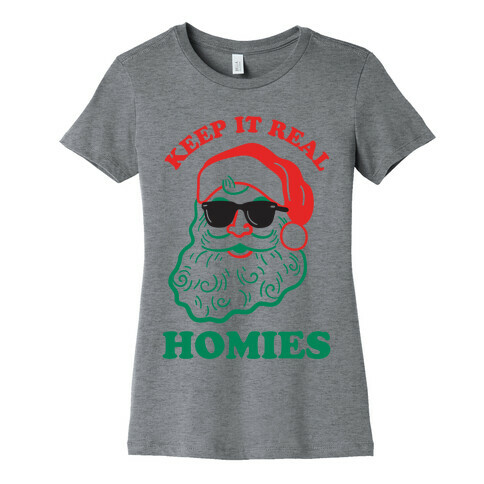 Keep It Real - Santa Womens T-Shirt