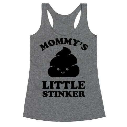 Mommy's Little Stinker Racerback Tank Top