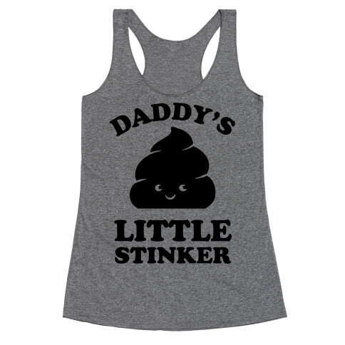 Daddy's Little Stinker Racerback Tank Top