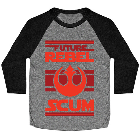 Future Rebel Scum Baseball Tee