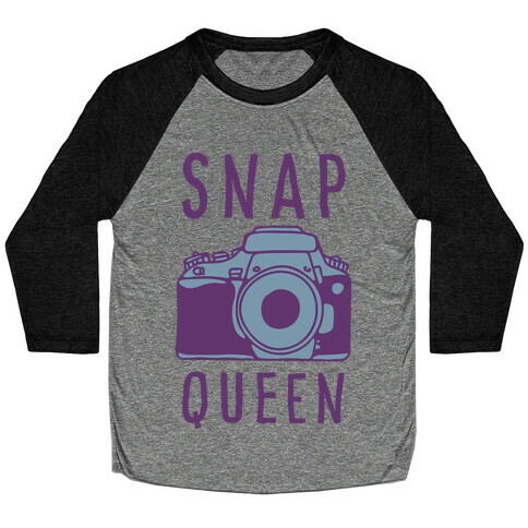 Snap Queen Baseball Tee