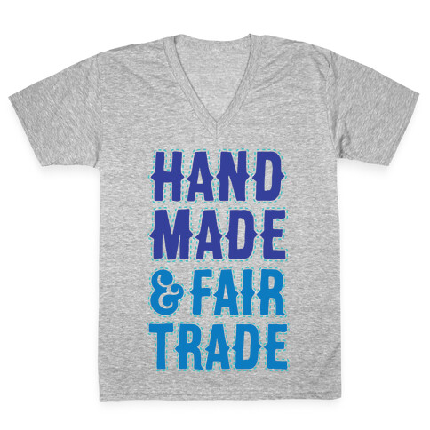 Handmade & Fair Trade V-Neck Tee Shirt