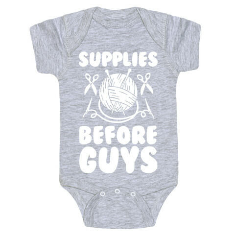 Supplies Before Guys Baby One-Piece