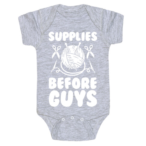 Supplies Before Guys Baby One-Piece