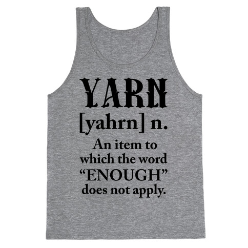 Yarn Definition Tank Top