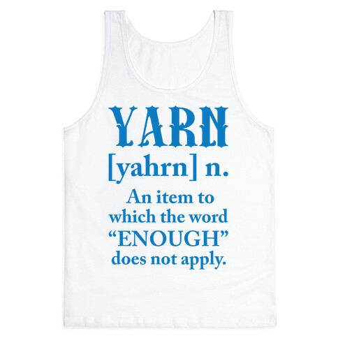 Yarn Definition Tank Top