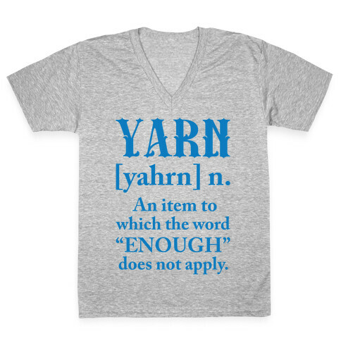 Yarn Definition V-Neck Tee Shirt