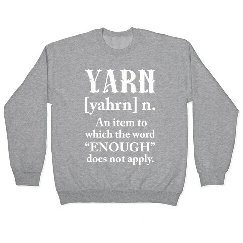 Yarn Definition Pullover