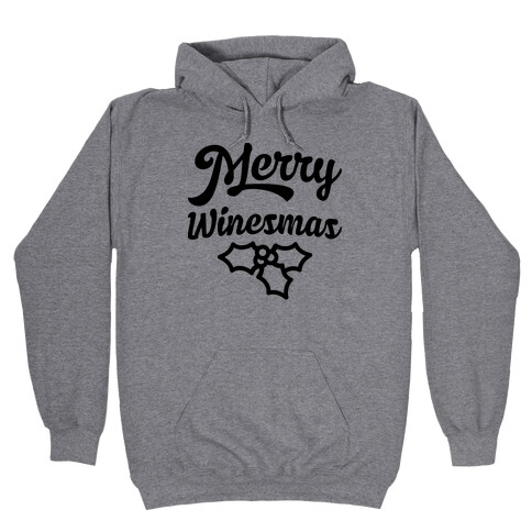 Merry Winesmas Hooded Sweatshirt