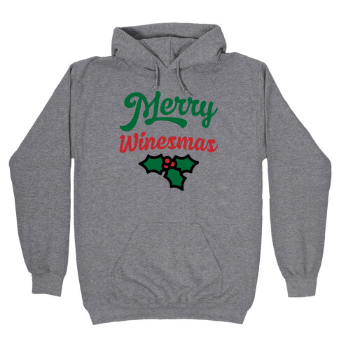 Merry Winesmas Hooded Sweatshirt