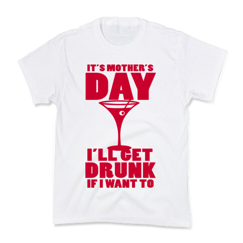 Mother's Day Drunk Kids T-Shirt