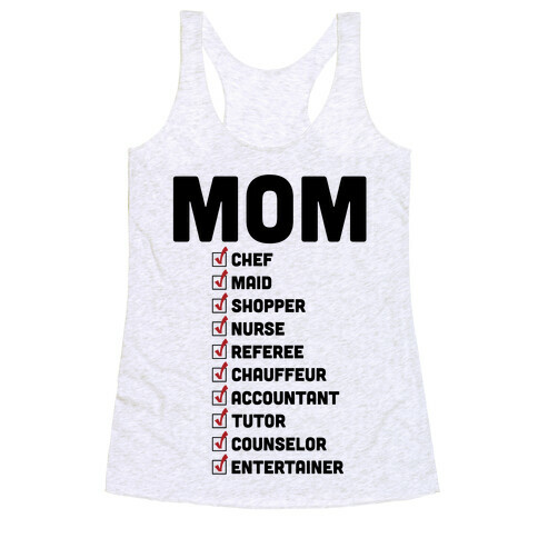 Mom Racerback Tank Top