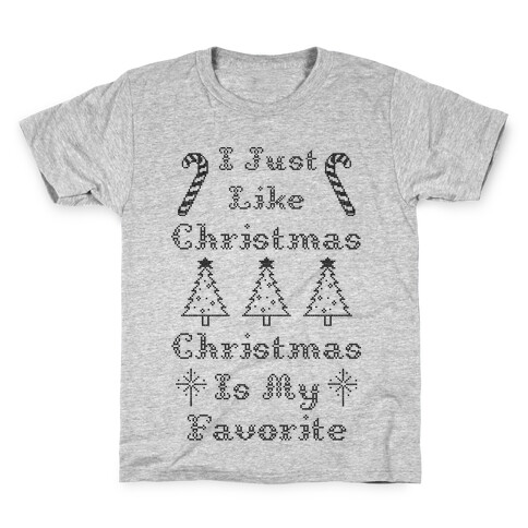 Christmas Is My Favorite Kids T-Shirt