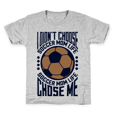 Soccer Mom Life (dark) Kids T-Shirt