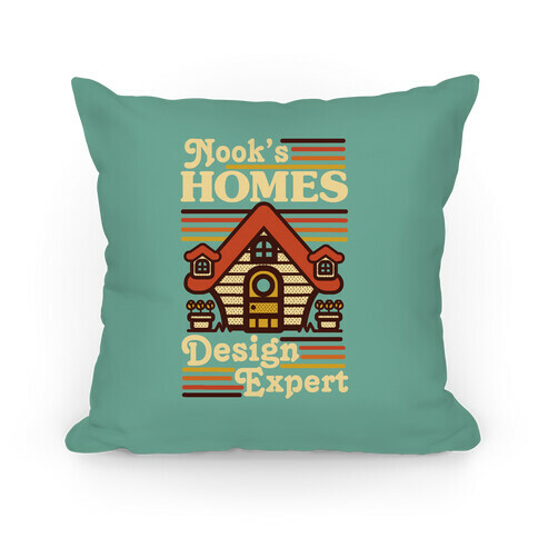 Nook's Homes Design Expert Pillow