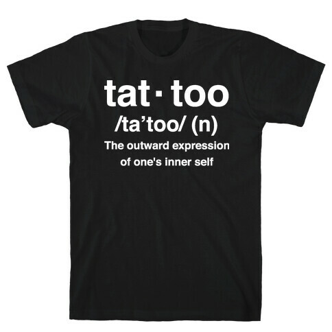 Tattoo Definition  T-Shirt