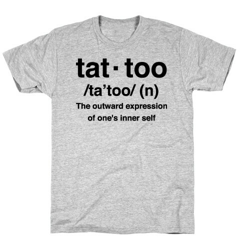 Tattoo Definition  T-Shirt