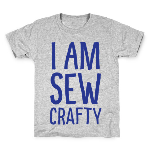I Am Sew Crafty Kids T-Shirt
