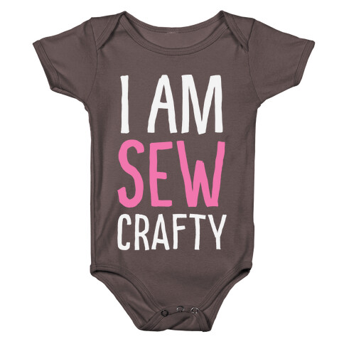 I Am Sew Crafty Baby One-Piece