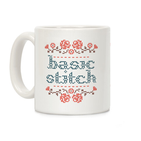 Basic Stitch Coffee Mug