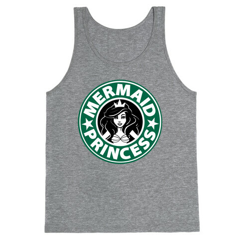 Mermaid Princess Coffee Tank Top