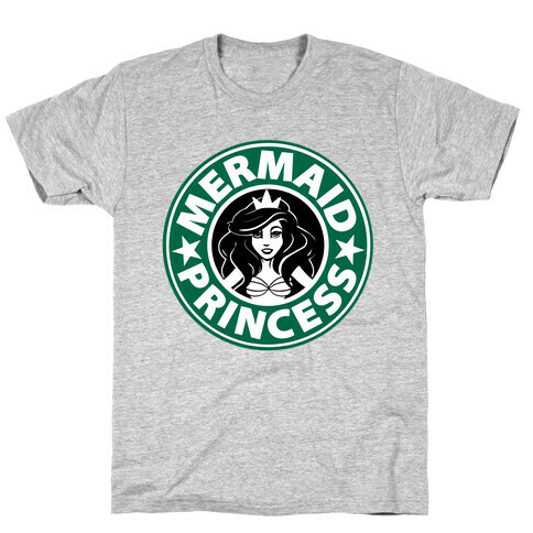 Mermaid Princess Coffee T-Shirt