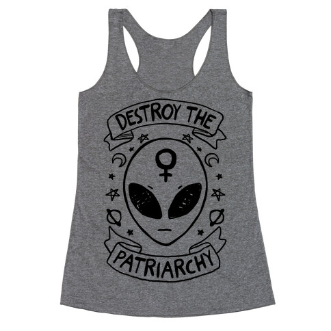 Destroy The Patriarchy Racerback Tank Top