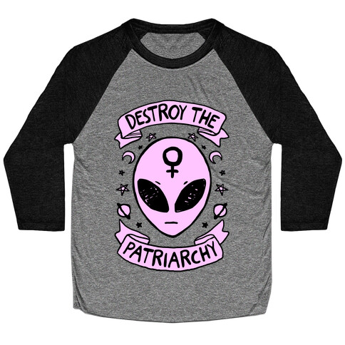 Destroy The Patriarchy Baseball Tee